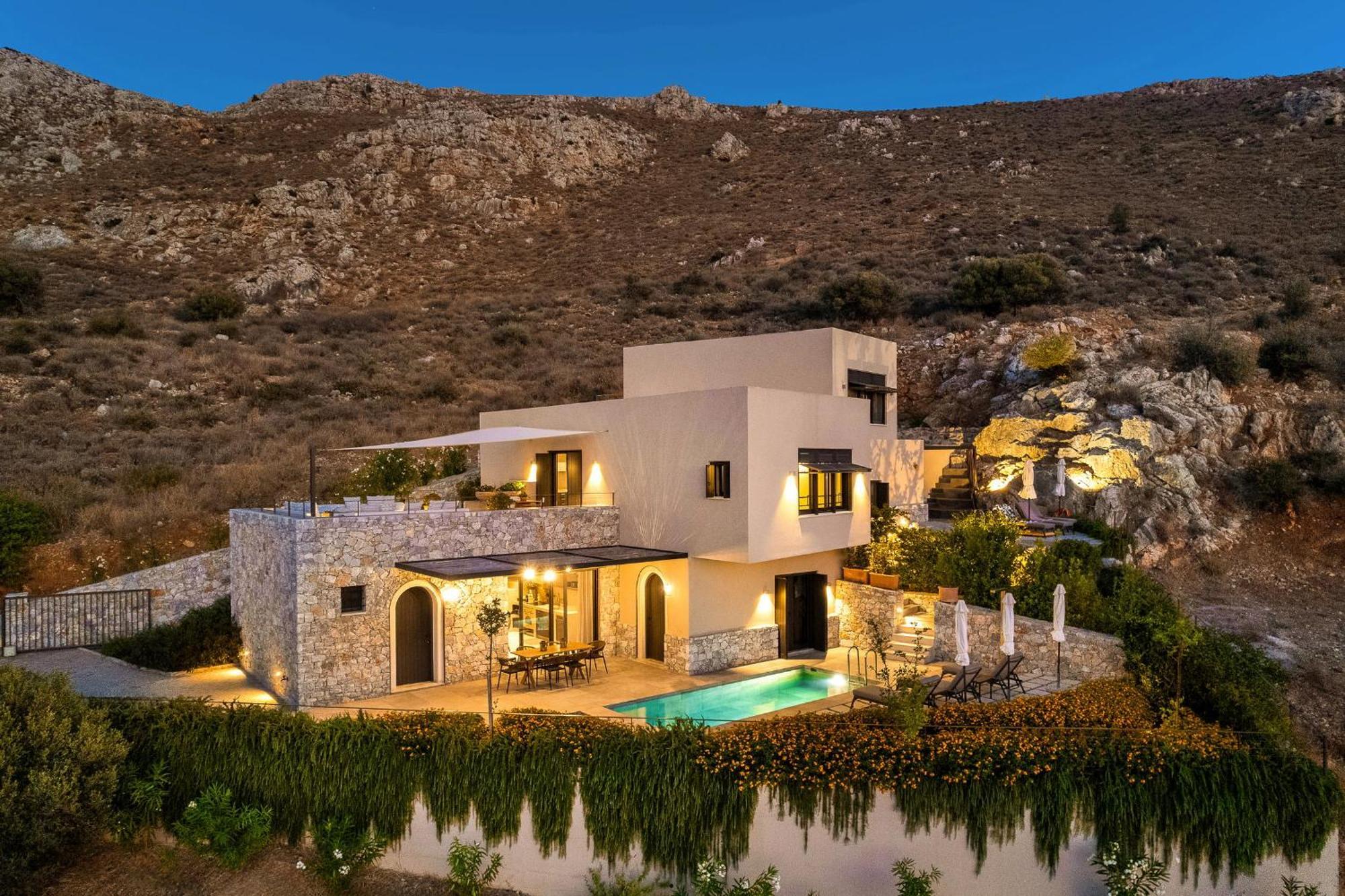Askianos Luxury Villas - An Oasis Of Harmony & Elegance Lístaros Esterno foto